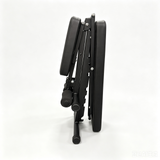 BrainGain Core Bench folded flat for storage, standing upright